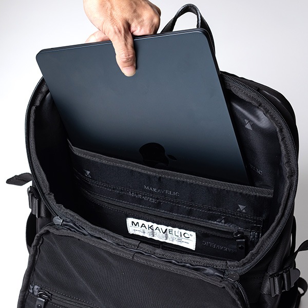 �����٤�Υ٥�ƥ��ա� MAKAVELIC �ޥ���٥�å� BUSINESS & TRAVEL RECTANGLE 5 DAYPACK �ǥ��ѥå� �ʥ��顼���֥�å��� 3126-10101