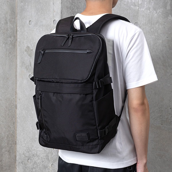 �����٤�Υ٥�ƥ��ա� MAKAVELIC �ޥ���٥�å� BUSINESS & TRAVEL RECTANGLE 5 DAYPACK �ǥ��ѥå� �ʥ��顼���֥�å��� 3126-10101