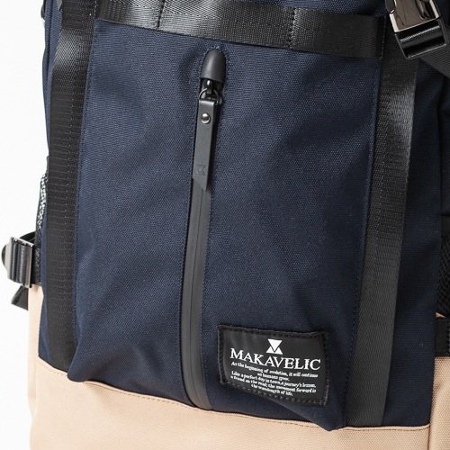 �����٤�Υ٥�ƥ��ա� MAKAVELIC �ޥ���٥�å� CHASE DOUBLE LINE 2 BACKPACK �Хå��ѥå� �ʥ��顼���֥�å��� 3120-10126