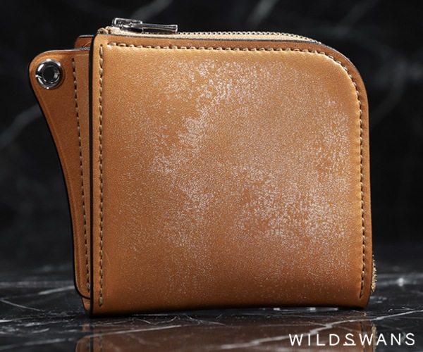 ワイルドスワンズ　アラード L字ジップウォレット《アラード》クロコダイル｜WILDSWANS