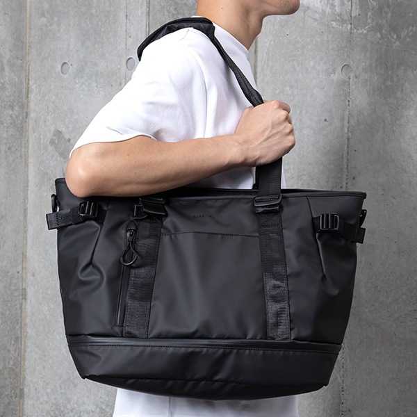 �����٤�Υ٥�ƥ��ա� MAKAVELIC �ޥ���٥�å� LUDUS HYDRO 2WAY TOTE BAG 2WAY�ȡ��ȥХå� �ʥ��顼���֥�å��� 3126-10201