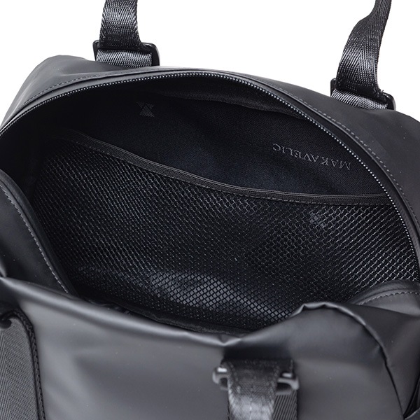 �����٤�Υ٥�ƥ��ա� MAKAVELIC �ޥ���٥�å� LUDUS DRIP DUFFUL 2WAY MINI BOSTON BAG 2WAY�ߥ˥ܥ��ȥ�Хå� �ʥ��顼���֥�å��� 3126-10401