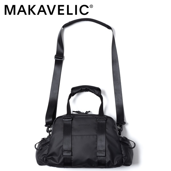 �����٤�Υ٥�ƥ��ա� MAKAVELIC �ޥ���٥�å� LUDUS DRIP DUFFUL 2WAY MINI BOSTON BAG 2WAY�ߥ˥ܥ��ȥ�Хå� �ʥ��顼���֥�å��� 3126-10401