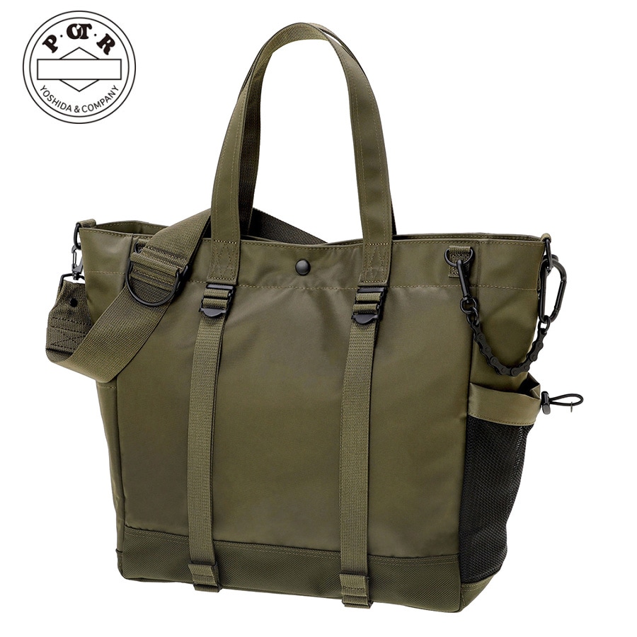 PORTER トートバッグ オリーブグリーン FLEX(フレックス) 2WAY TOTE BAG | 吉田カバンホームページ