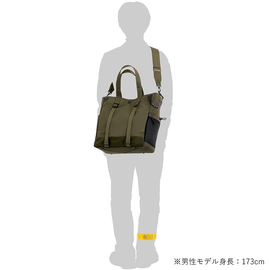 POTR ライド 2WAY トートバッグ(L) 997-17077 （カラー：オリーブ