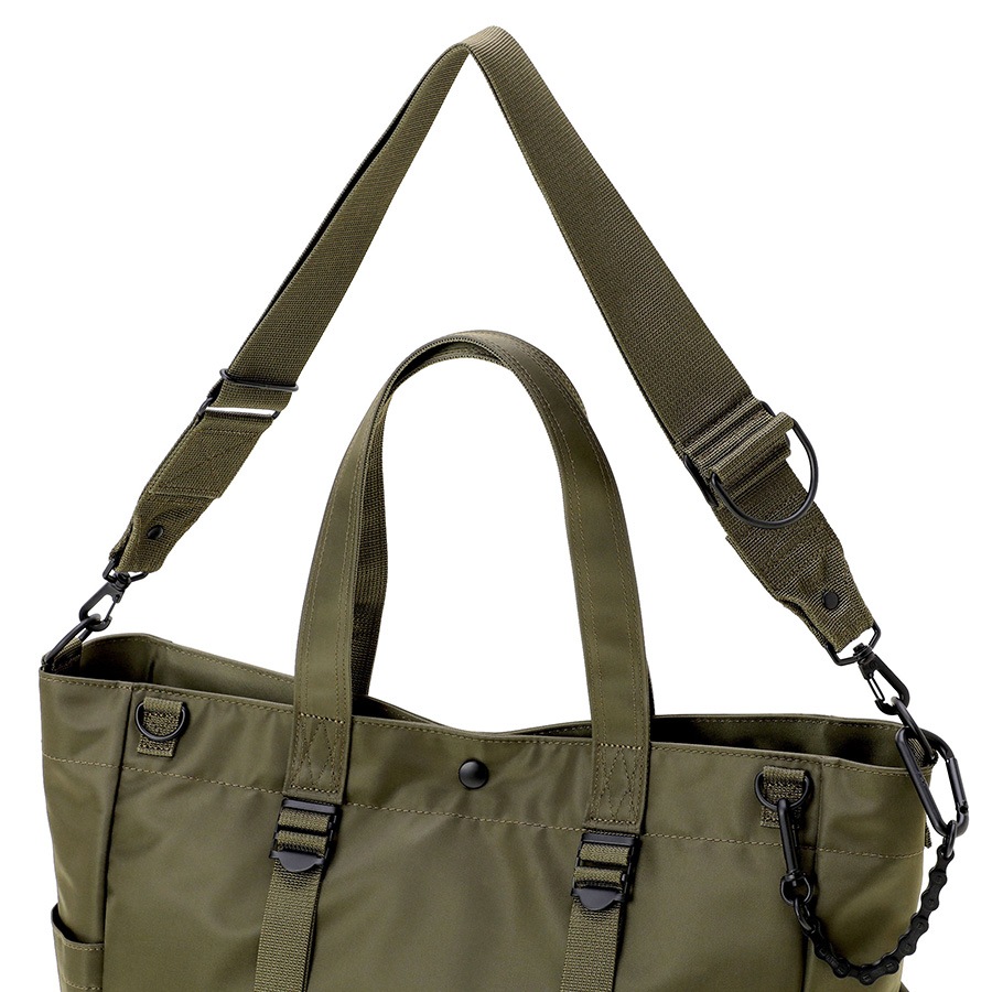 PORTER オリーブグリーン トートバッグ POTR ライド 2WAY トートバッグ(L) 997-17077 （カラー：オリーブ