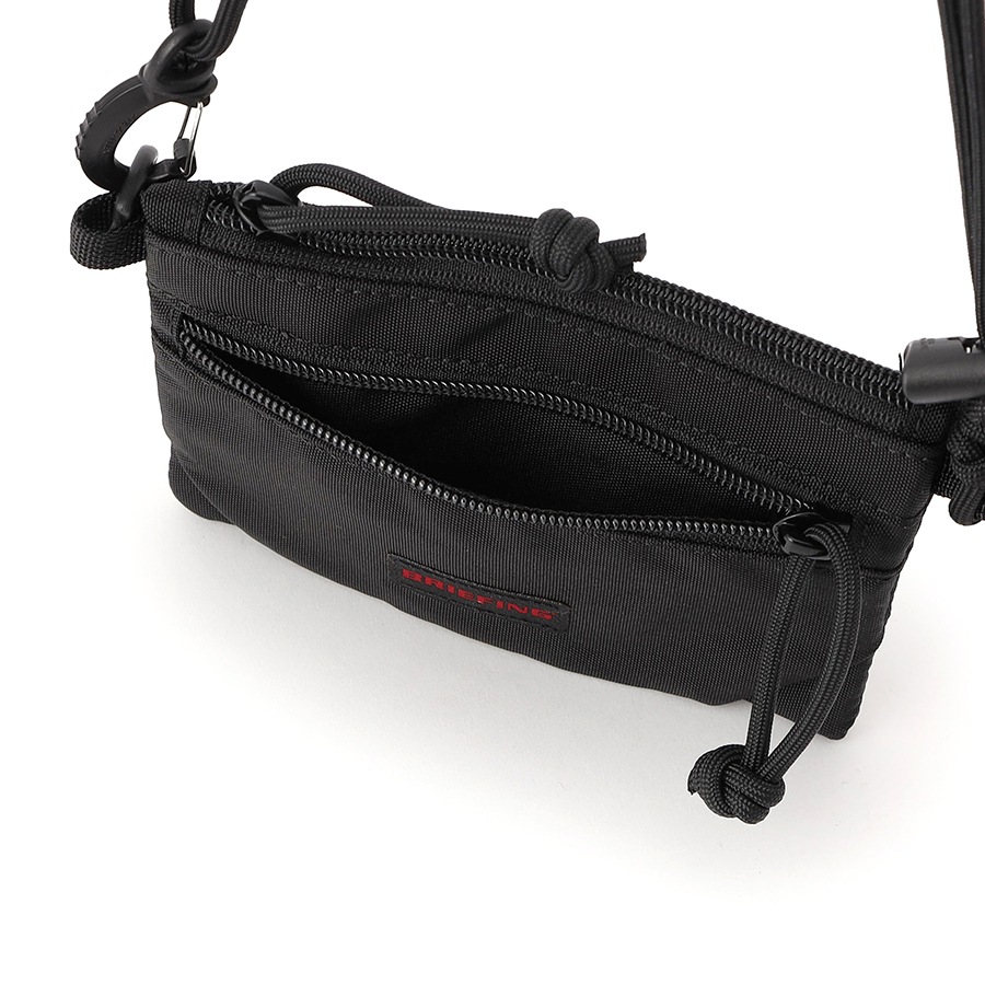 �����٤�Υ٥�ƥ��ա� �֥꡼�ե��� BRIEFING ���������ݡ��� W ZIP PURSE �ʥ��顼���֥�å��� BRA241A26