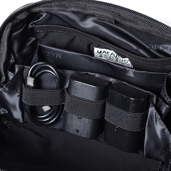 �����٤�Υ٥�ƥ��ա� MAKAVELIC �ޥ���٥�å� LUDUS SORT MULTI POUCH �ޥ���ݡ��� �ʥ��顼���֥�å��� 3126-30701