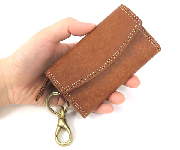 選べるノベルティ付】 NELD PUEBURO ネルド プエブロレザー キーケース