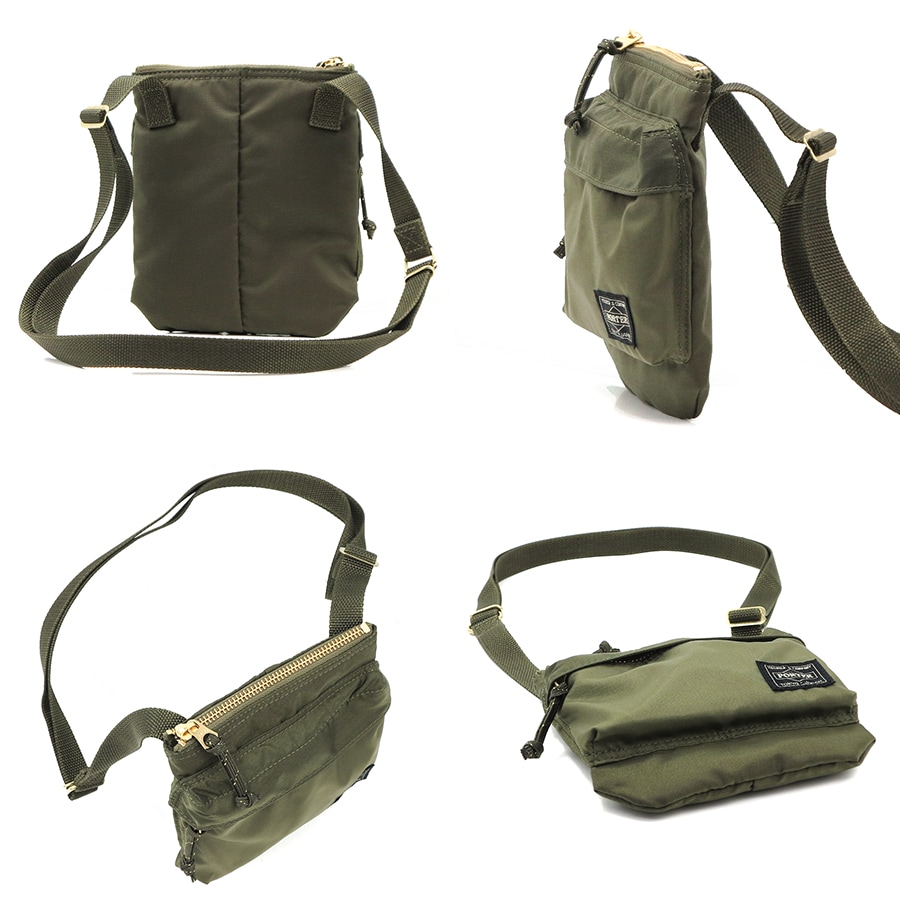 PORTER フォース ショルダーポーチ オリーブドラブ 吉田カバン FORCE(フォース) SHOULDER POUCH | 吉田カバンホームページ