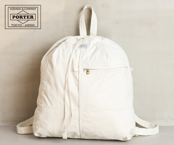 PORTER バックパック MILE KNAPSACK オフホワイト ポーター マイル ナップサック 754-15110 （カラー：オフ