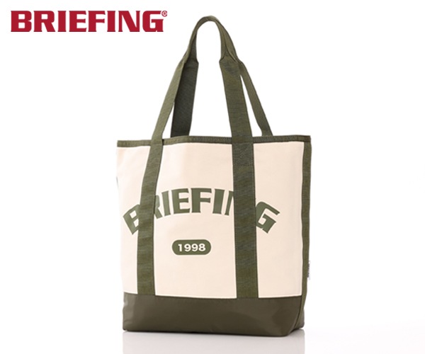 �����٤�Υ٥�ƥ��ա� �֥꡼�ե��� BRIEFING �ȡ��ȥХå� M COLLEGE TOTE M �ʥ��顼�����꡼��� BRA243T27
