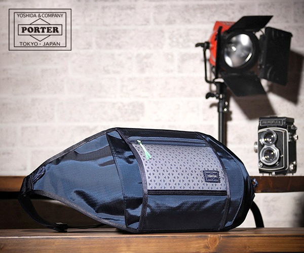 ポーター ヘキサリア ウエストバッグ(S) 682-17952 （カラー：ネイビー