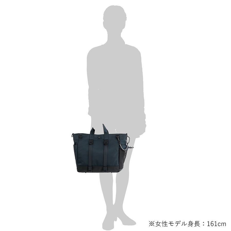 吉田カバン POTR 2WAYトートバッグ RIDE L ネイビーブルー 吉田カバン POTR 2WAYトートバッグ RIDE L ネイビーブルー