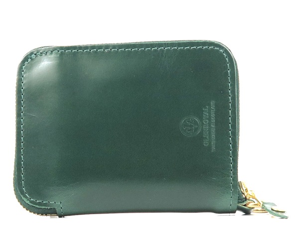 う*お様 【最終・美品】グレンロイヤル　ジッパー財布ボトルグリーン ブライドルレ 選べるノベルティ付】グレンロイヤル フルブライドルレザー