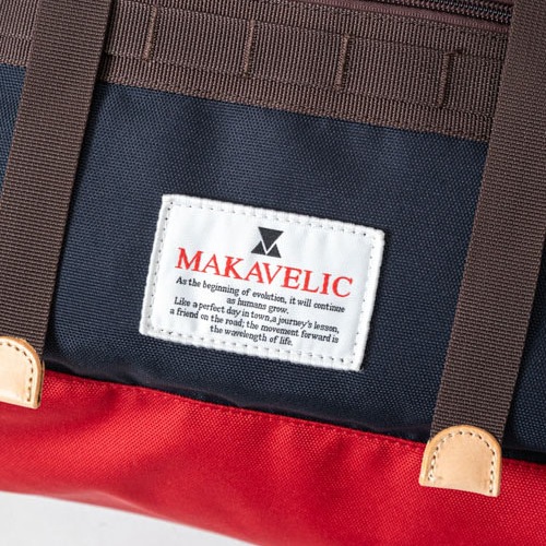 ٤Υ٥ƥա MAKAVELIC ޥ٥å TRUCKS DOUBLE BELT ADMIX DAYPACK ǥѥå ʥ顼֥å 312410101