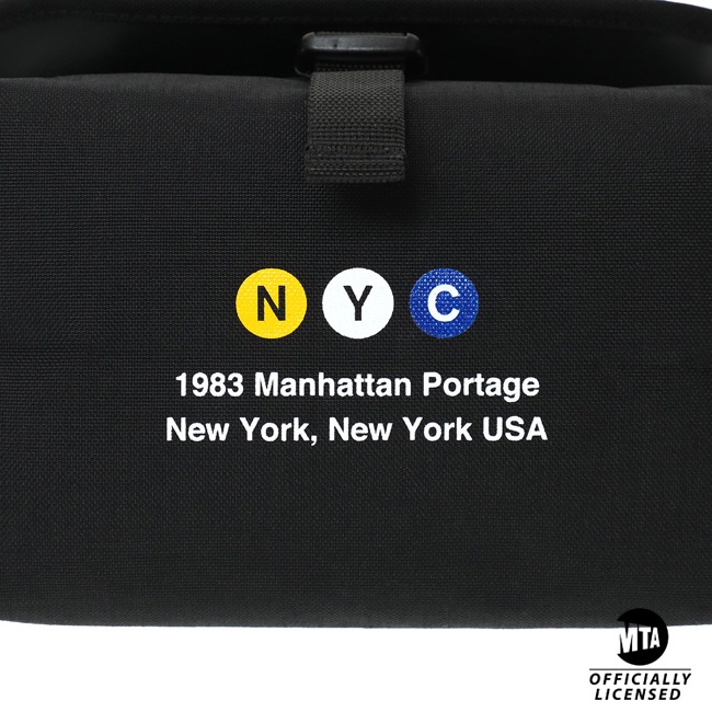 �����٤�Υ٥�ƥ��ա�Manhattan Portage �ޥ�ϥå���ݡ��ơ��� MTA ��å��󥸥㡼�Хå� �ʥ��顼���֥�å��� MP1605JRFZPLVLMTA