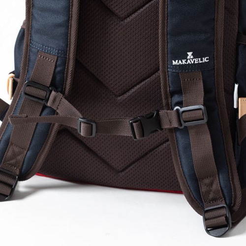�����٤�Υ٥�ƥ��ա� MAKAVELIC �ޥ���٥�å� TRUCKS DOUBLE BELT ADMIX DAYPACK �ǥ��ѥå� �ʥ��顼���������ͥ��ӡ��ߥ�åɡ� 3124-10101