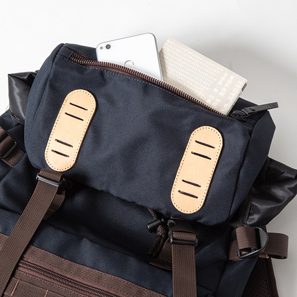 �����٤�Υ٥�ƥ��ա� MAKAVELIC �ޥ���٥�å� TRUCKS DOUBLE BELT ADMIX DAYPACK �ǥ��ѥå� �ʥ��顼���������ͥ��ӡ��ߥ�åɡ� 3124-10101