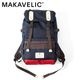 �����٤�Υ٥�ƥ��ա� MAKAVELIC �ޥ���٥�å� TRUCKS DOUBLE BELT ADMIX DAYPACK �ǥ��ѥå� �ʥ��顼���������ͥ��ӡ��ߥ�åɡ� 3124-10101