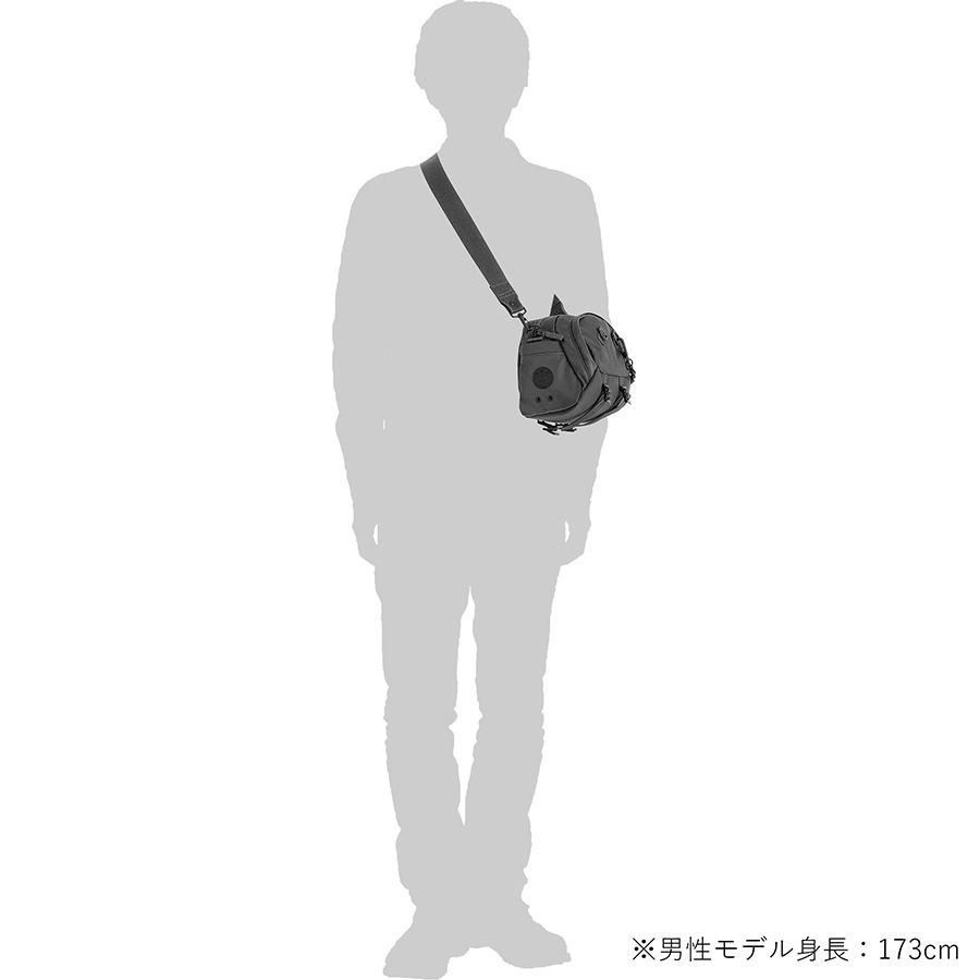 POTR ライド ショルダーバッグ 997-05362 （カラー：グラファイト