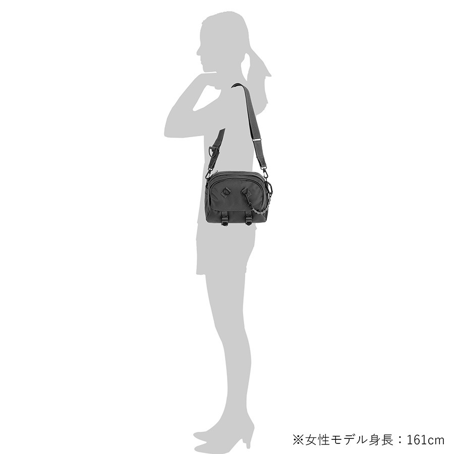 POTR ライド ショルダーバッグ 997-05362 （カラー：グラファイト