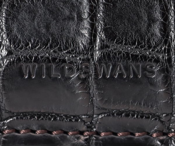 ミナス　クロコダイル　ブラック　新品未使用 色とりどりのマイクロマルチケース | WILDSWANS(ワイルドスワンズ