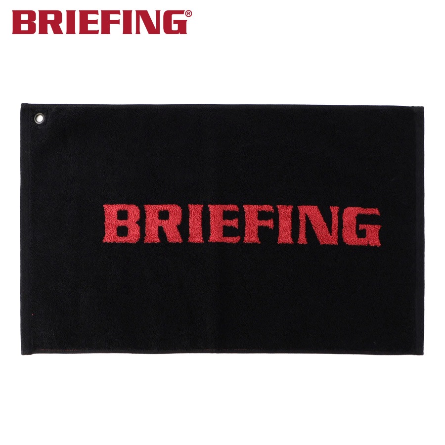 �֥꡼�ե��� BRIEFING �����ե����������� �ҥݥݥ��ޥ� LOGO FACE TOWEL BY HIPPOPOTAMUS �ʥ��顼���֥�å��� BRG241A16