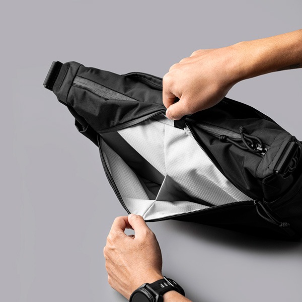 �����٤�Υ٥�ƥ��ա� ALPAKA ����ѥ� FLIGHT SATCHEL 11L ����󥰥Хå� �ʥ��顼���֥�å��� 4246