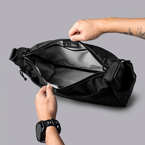 �����٤�Υ٥�ƥ��ա� ALPAKA ����ѥ� FLIGHT SATCHEL 11L ����󥰥Хå� �ʥ��顼���֥�å��� 4246