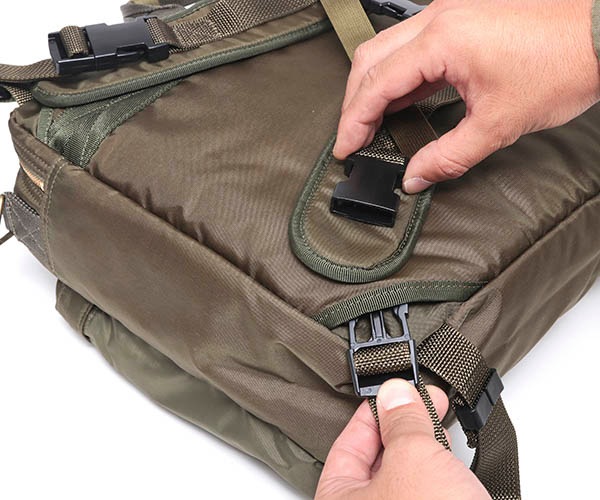 定価7.7万円［ポーター] 吉田カバン FORCE フォース 3wayオリーブ FORCE（PORTER） ポーター フォース 3WAYブリーフケース 855
