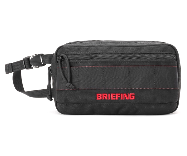 �����٤�Υ٥�ƥ��ա� �֥꡼�ե��� BRIEFING �ݡ��� TURF DOUBLE ZIP POUCH TL �ʥ��顼���֥�å��� BRG231G43