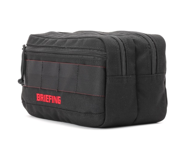 �����٤�Υ٥�ƥ��ա� �֥꡼�ե��� BRIEFING �ݡ��� TURF DOUBLE ZIP POUCH TL �ʥ��顼���֥�å��� BRG231G43