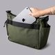 �����٤�Υ٥�ƥ��ա� ALPAKA ����ѥ� FLIGHT SATCHEL 11L ����󥰥Хå� �ʥ��顼�����꡼��� 4246