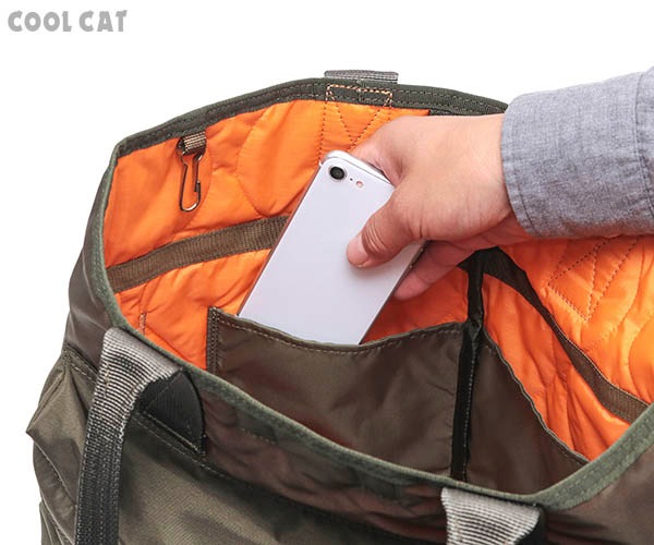 ポータービジネスバッグ　ほぼ新品 ポーター フォース トートバッグ 855-07595 （カラー：オリーブ