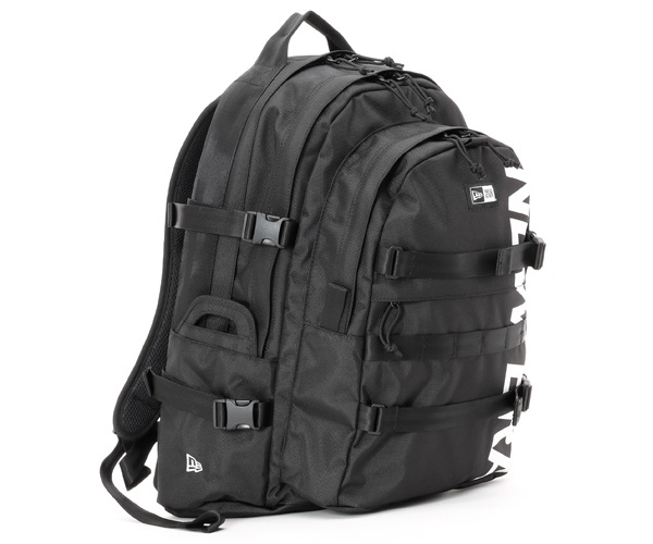 �����٤�Υ٥�ƥ��ա� NEW ERA �˥塼���� ����ꥢ�ѥå� 35L �ץ��ȥ��� �֥�å��ߥۥ磻�� �ʥ��顼���֥�å��� 14521347