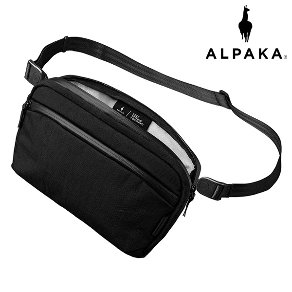 �����٤�Υ٥�ƥ��ա� ALPAKA ����ѥ� FLIGHT SLING 2L AXOFLUX ����󥰥Хå� �ʥ��顼���֥�å�N�� 4129
