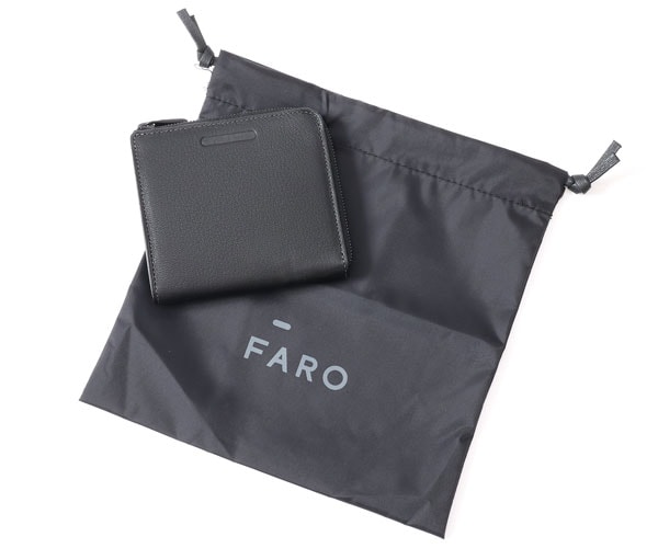 選べるノベルティ付】ファーロ FARO ショートジップウォレット