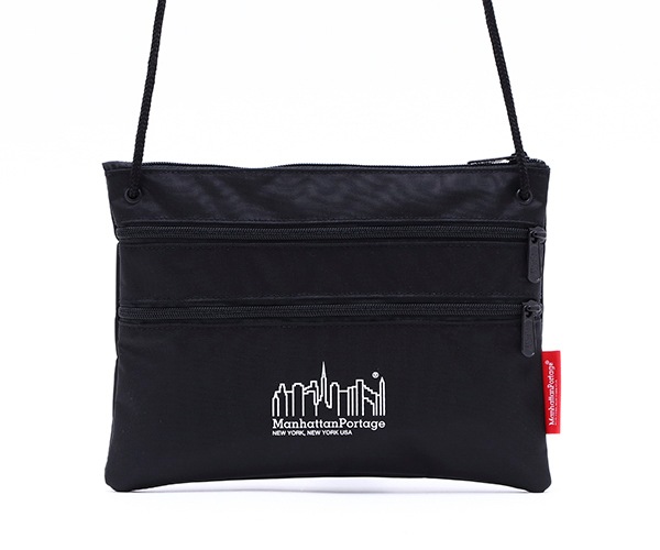 Manhattan Portage �ޥ�ϥå���ݡ��ơ��� �����å��� L�ʥ��顼���֥�å���TRIPLE ZIP POUCH