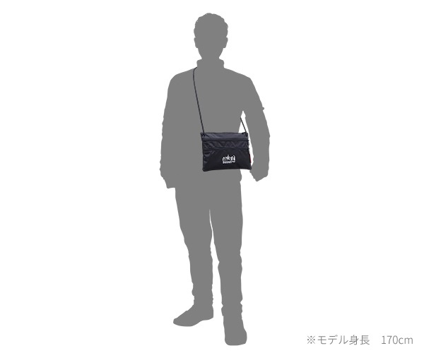 Manhattan Portage �ޥ�ϥå���ݡ��ơ��� �����å��� L�ʥ��顼���֥�å���TRIPLE ZIP POUCH
