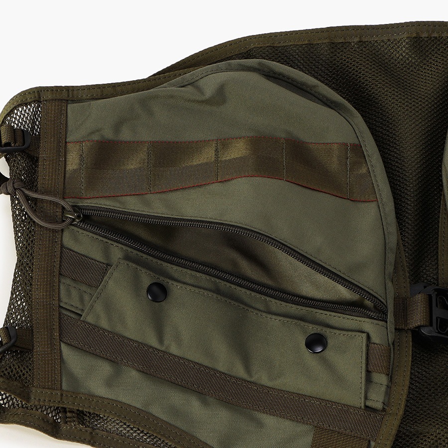 BRIEFING グリーン ベスト 選べるノベルティ付】 ブリーフィング BRIEFING タクティカル