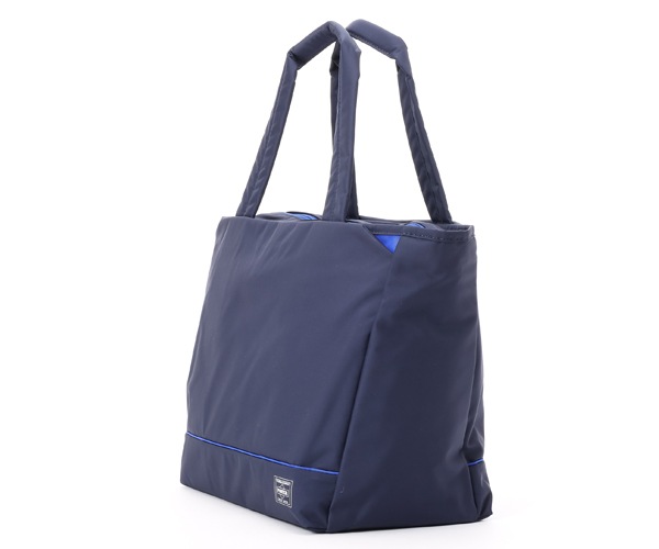 PORTER トートバッグ ネイビー PORTER ナイロン製ネイビートートバッグ - メルカリ