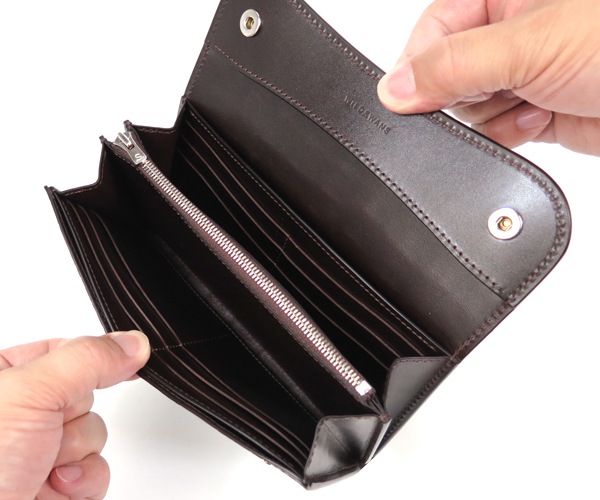 WILDSWANS WAVE クロコダイル 長財布（WILD SWANS（ワイルド