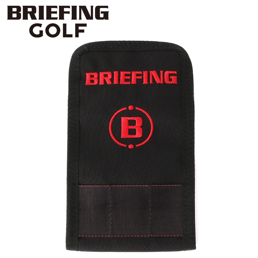【美品】BRIEFING ヤーテージブックカバー 選べるノベルティ付】 ブリーフィング BRIEFING ヤーデージブック