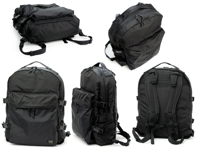 PORTERポーター フォース デイパック 吉田 ブラック FORCE(フォース) DAYPACK | 吉田カバンホームページ | YOSHIDA & Co.