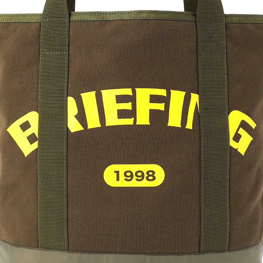 �����٤�Υ٥�ƥ��ա� �֥꡼�ե��� BRIEFING ����å��ȡ��� M COLLEGE TOTE M �ʥ��顼�����꡼�֡ߥ��������� BRA253T22