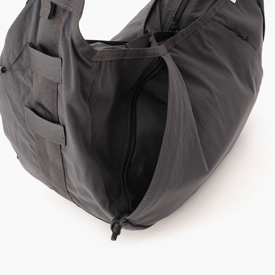 �����٤�Υ٥�ƥ��ա� �֥꡼�ե��� BRIEFING ���������Хå� HOBO BAG WIDE �ʥ��顼�����㥳����� BRA251L12