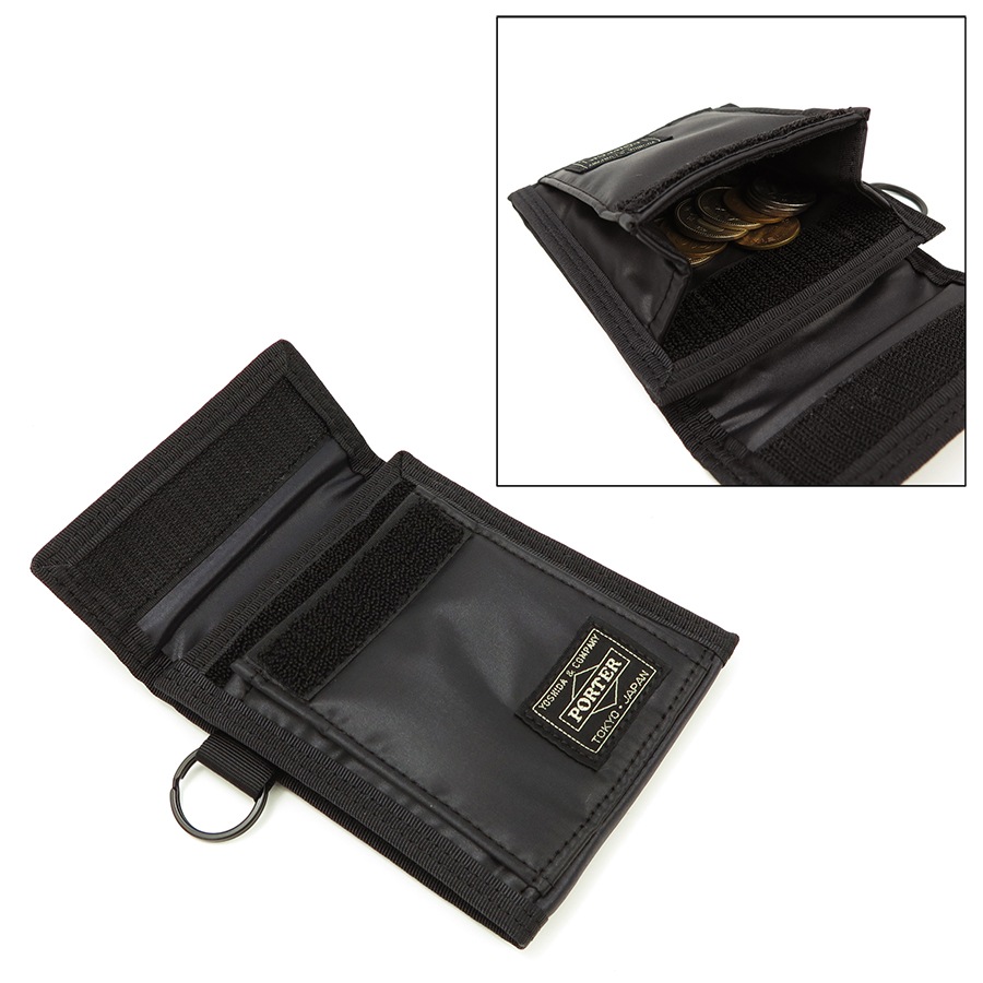ポーター カプセル ウォレット 555-06441 （カラー：ブラック