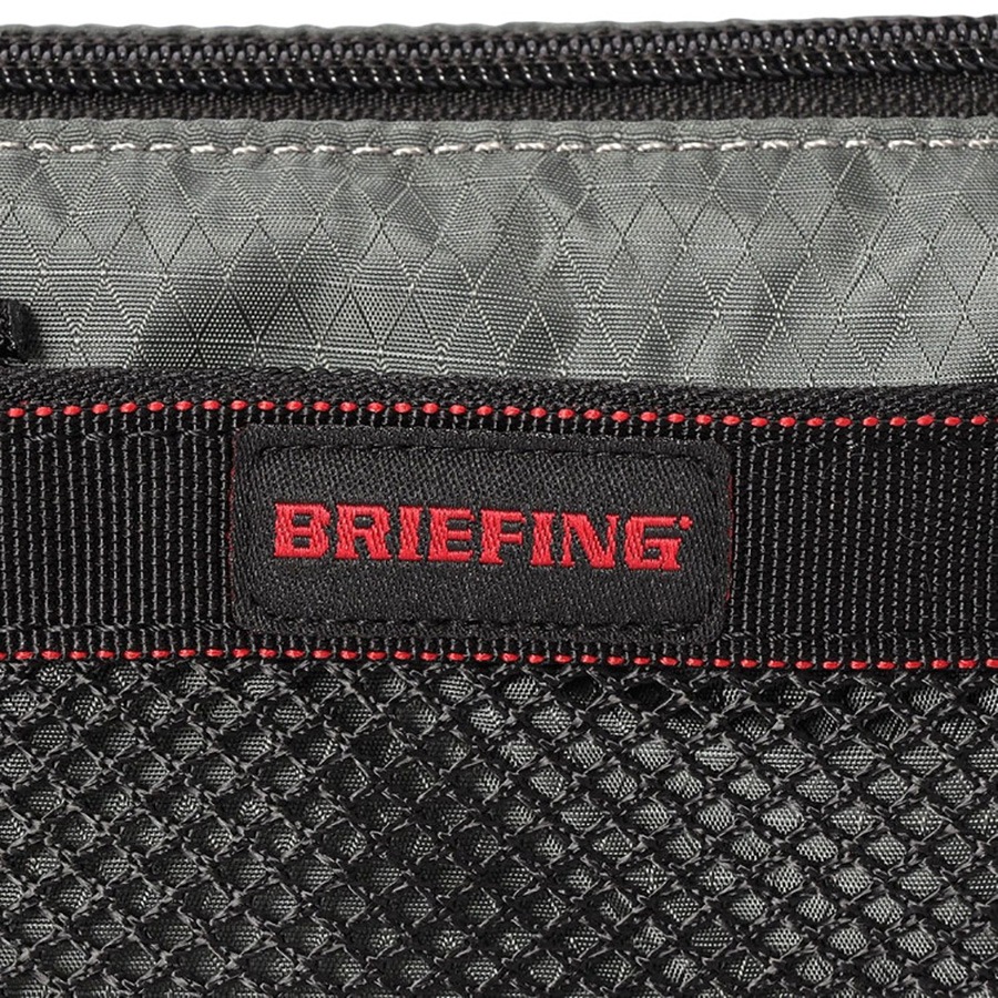 ブリーフィング BRIEFING メッシュフラットポーチ S ロング MESH FLAT