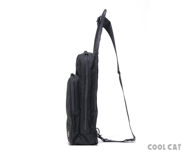 PORTER ブラック ハイブリッドスリングショルダーバッグ ポーター ハイブリッド スリングショルダーバッグ 737-17804